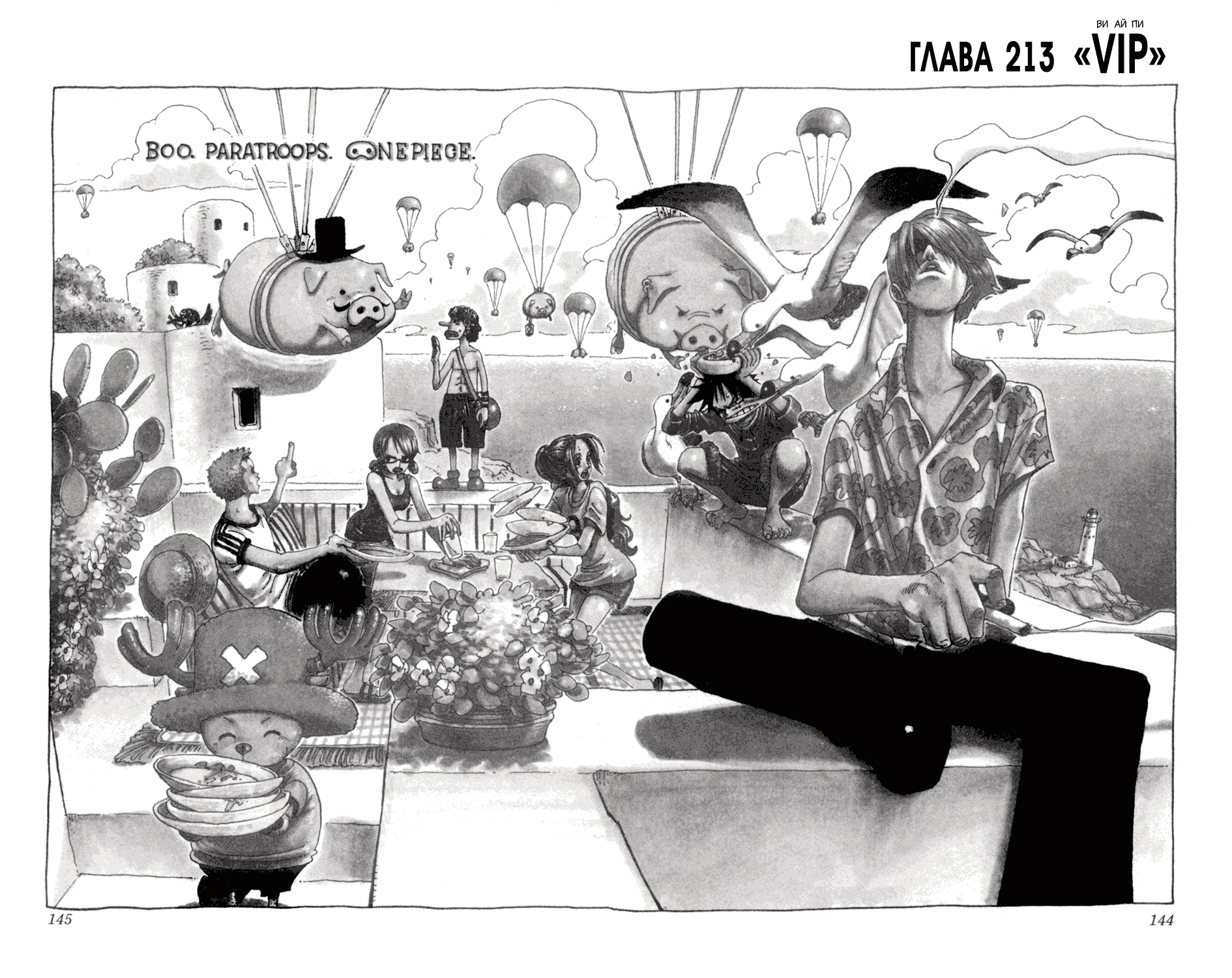 Ван-Пис — Глава 213: VIP, страница 2