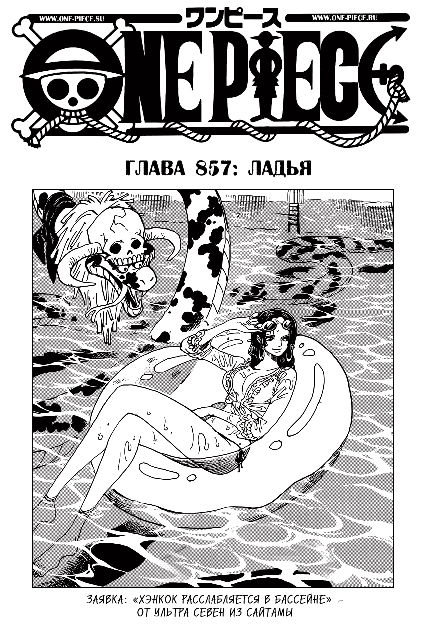 Ван-Пис — Глава 857: Ладья, страница 2